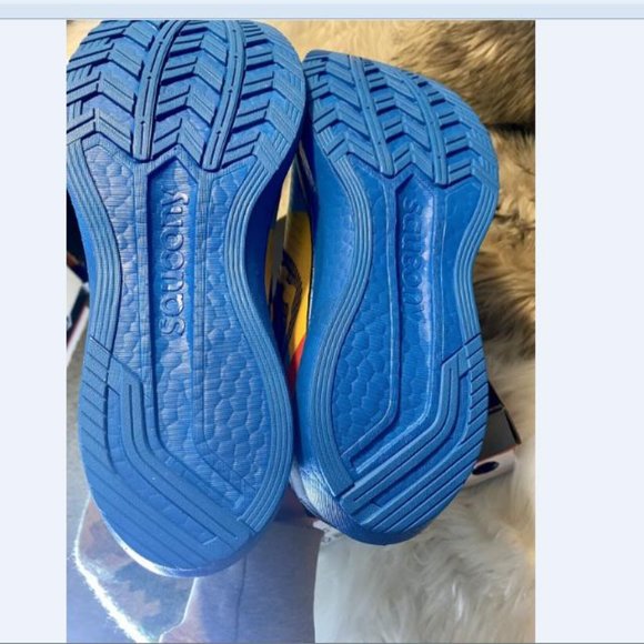 Saucony Men Hiking Shoes Endorphin Speed Outdoor Jogging Sneaker 11.5 Blue New - Picture 8 of 9